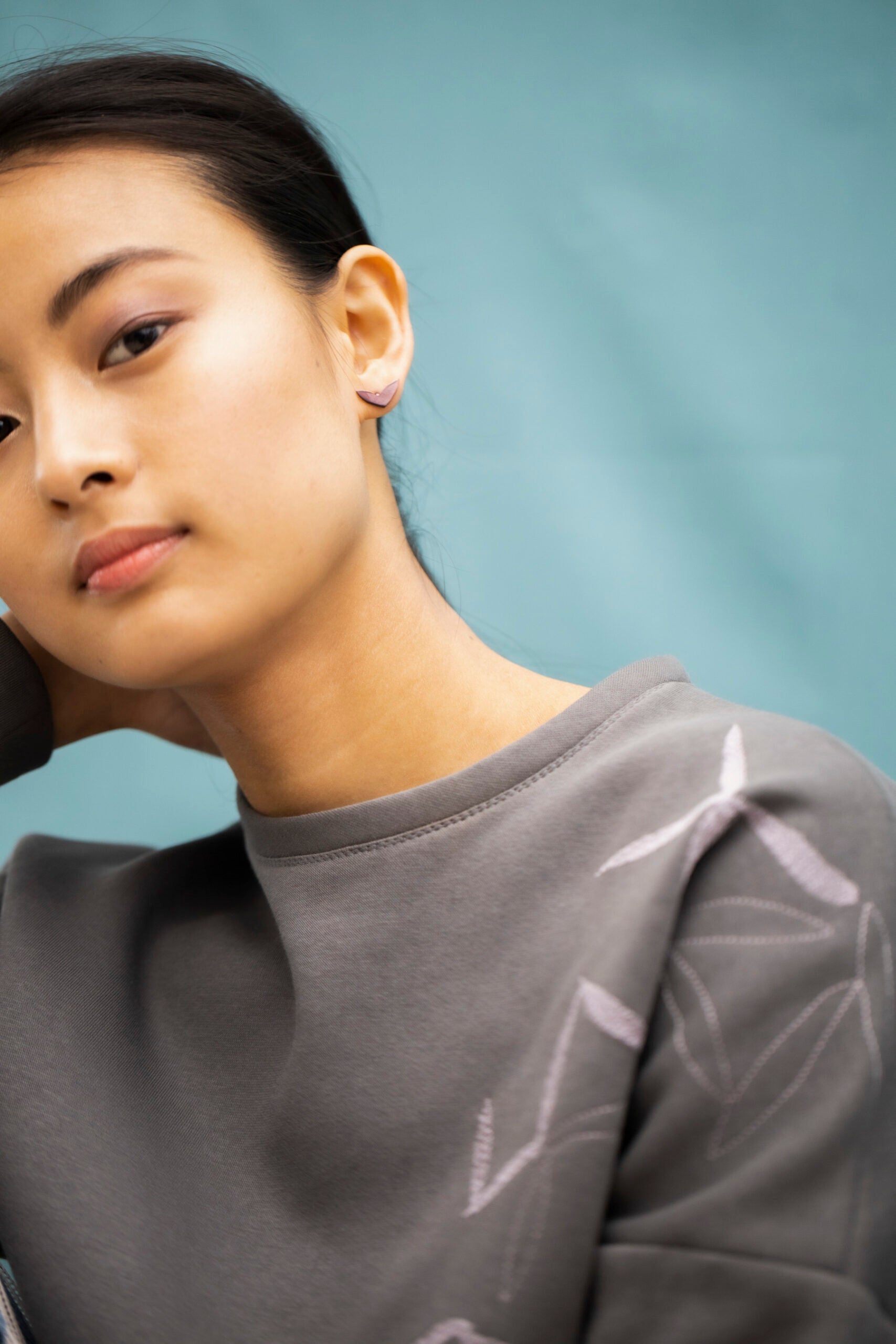 Purple Upcycled Stainless Steel Jewelry