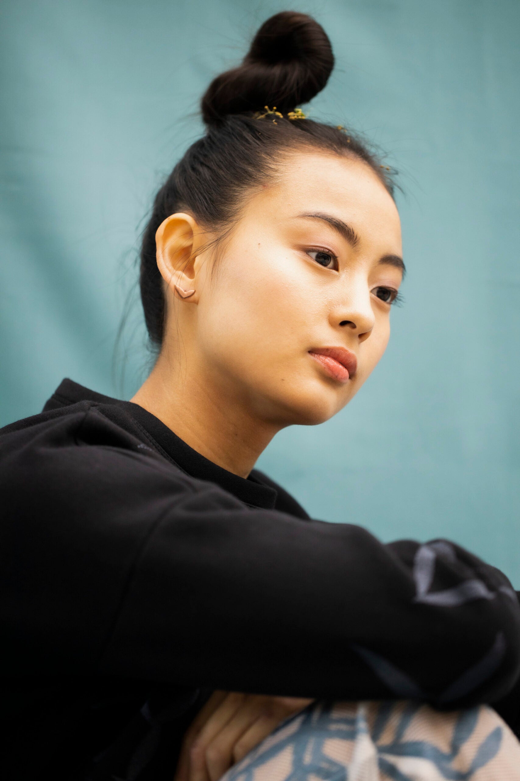 Rose Gold Stainless Steel Earrings