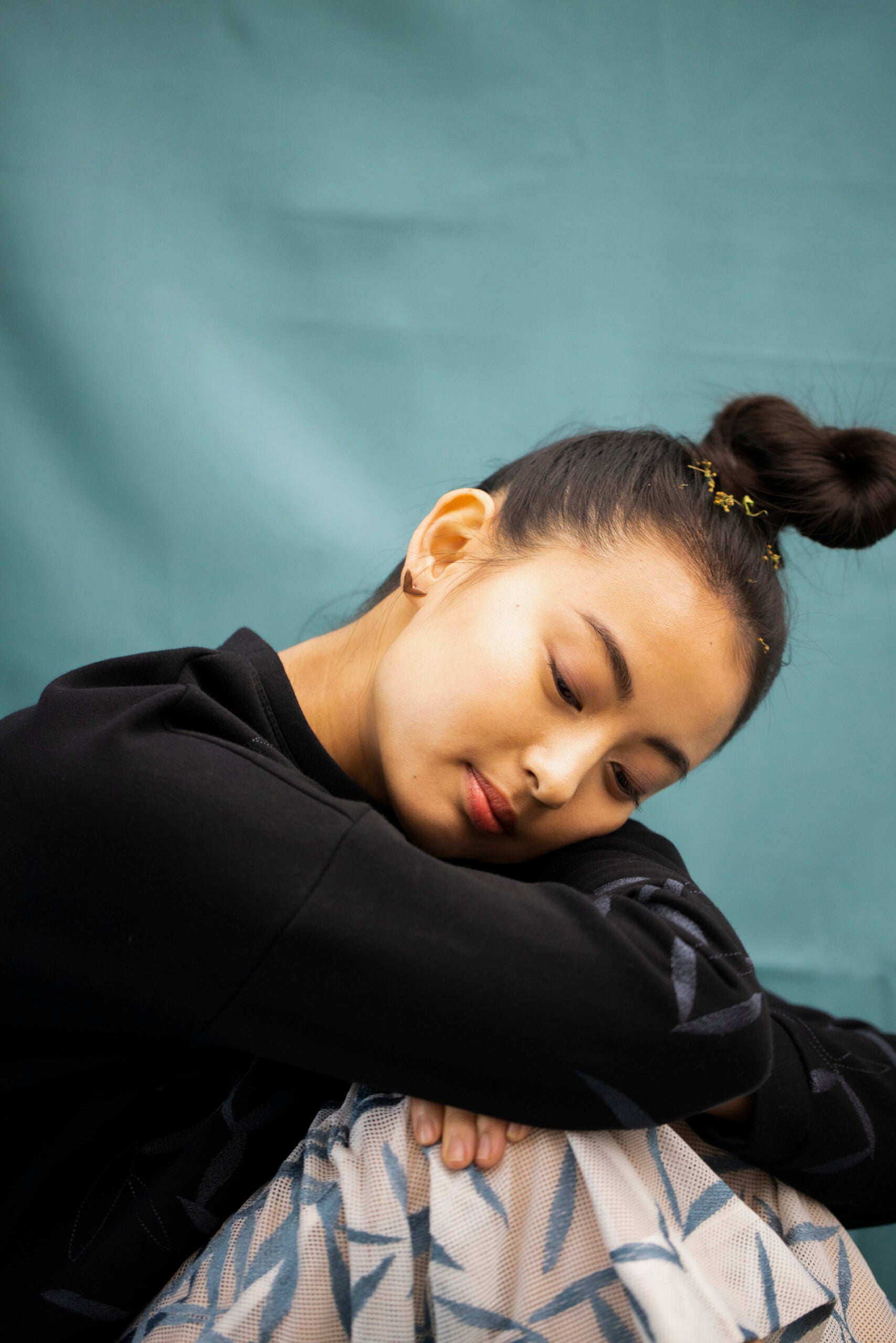 Rose Gold Stainless Steel Earrings