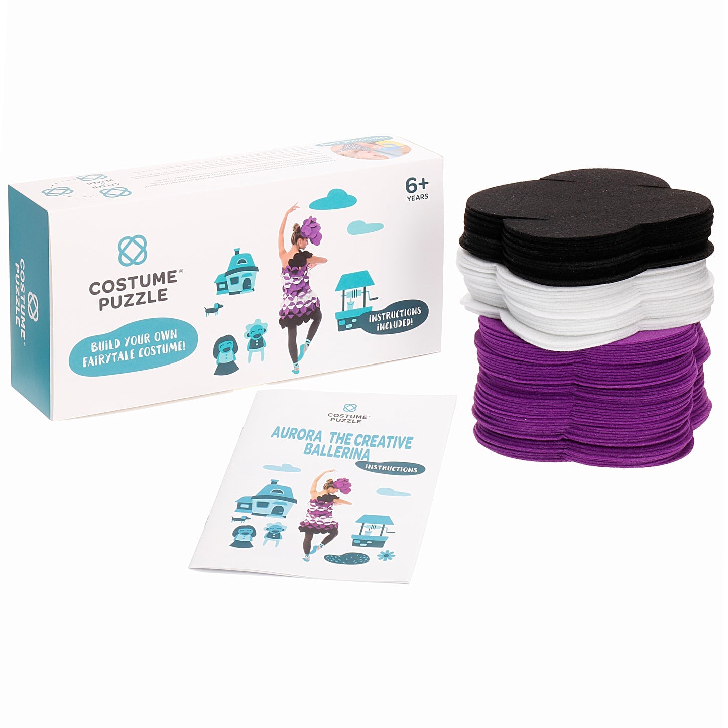 Costume Puzzle Creative Ballerina Dress Up Set