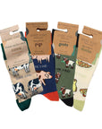 Farm Rainbow Bundle Bamboo Sock Set of 4