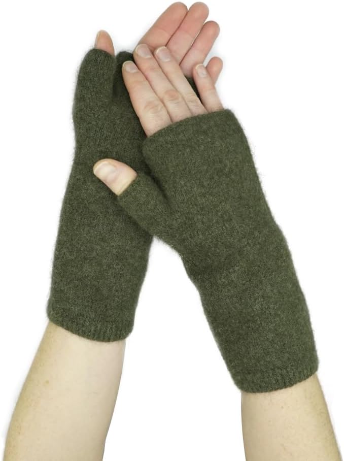Possum Merino &amp; Silk Wristwarmers