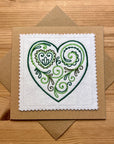 Filigree Heart Card