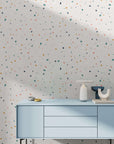 Flake Terrazzo Effect Wallpaper