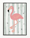Flamingo print