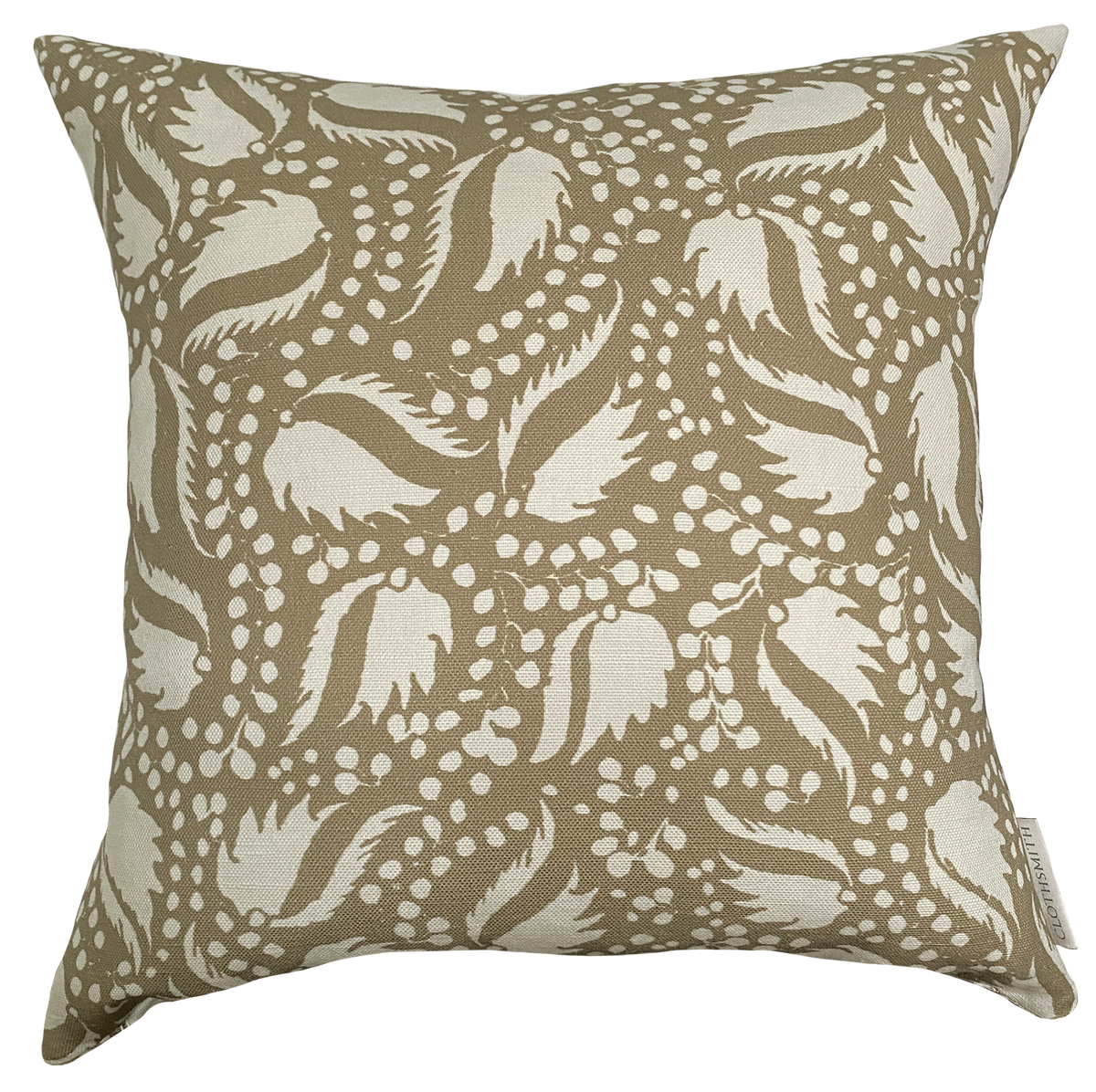 Florian Square Cushion - Rusty pink