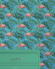 Flamingo Tropical Wallpaper