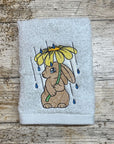 Flower Rabbit Face Cloth