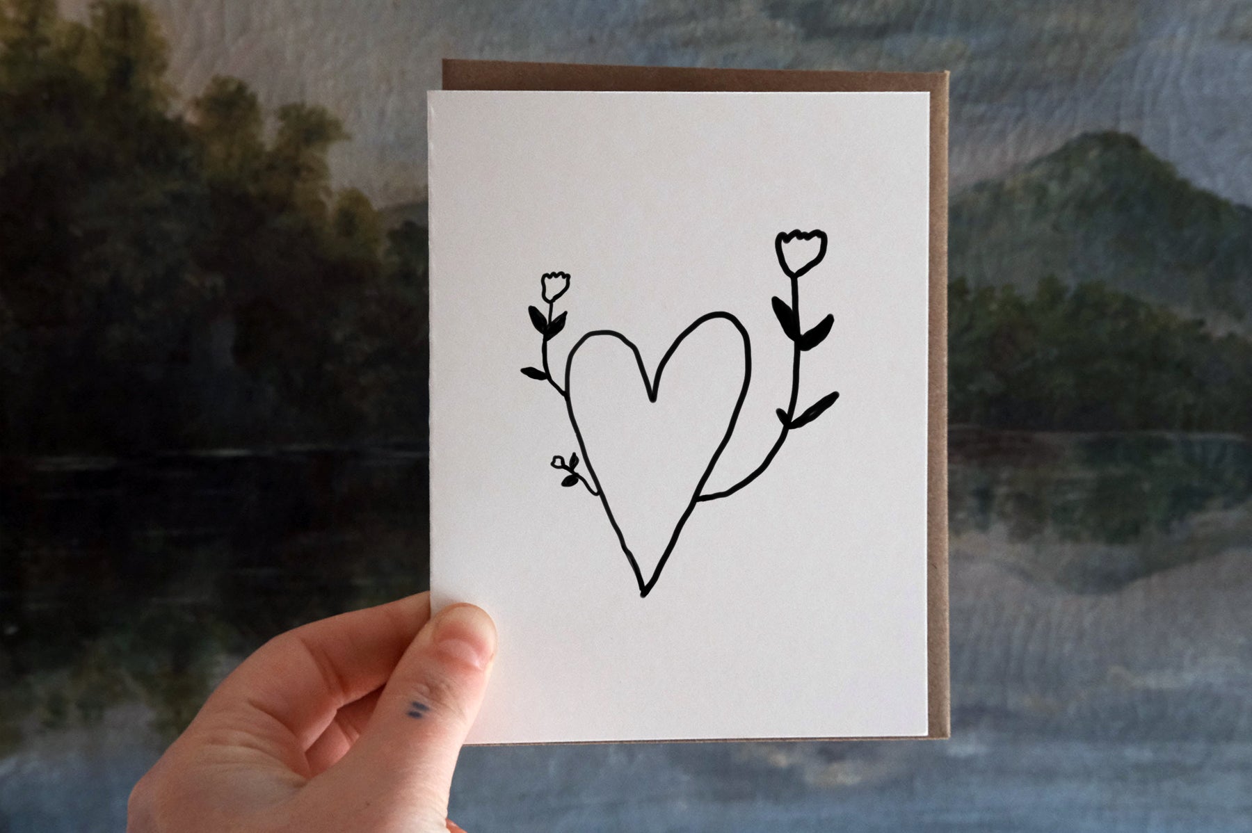 Growing Heart Greeting Card-0