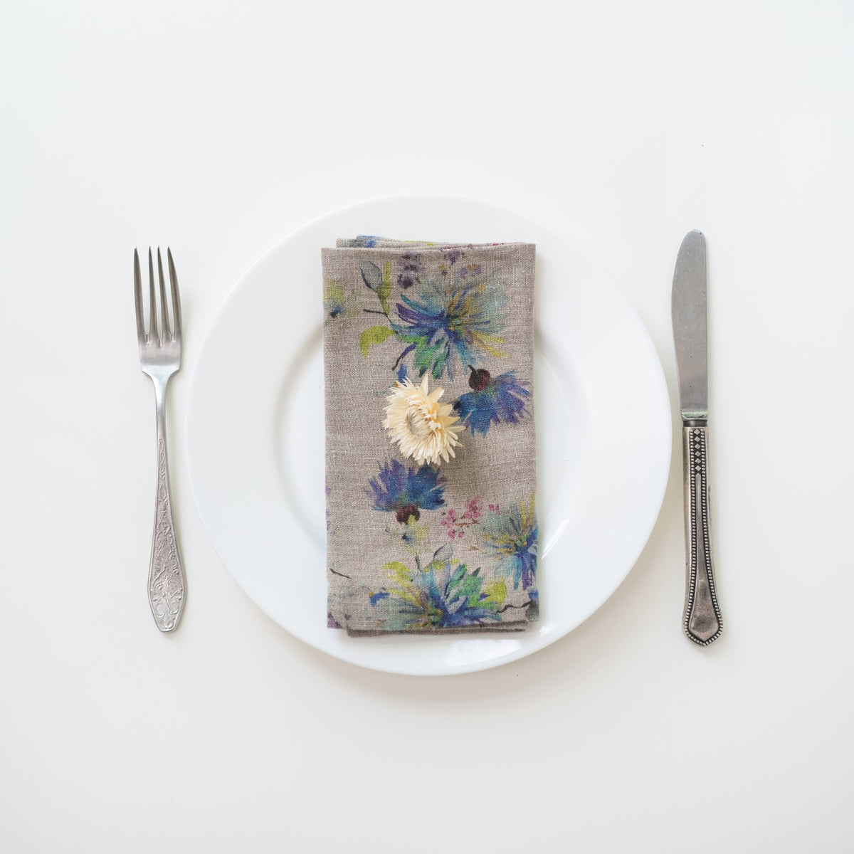 Set of Two Linen Napkins