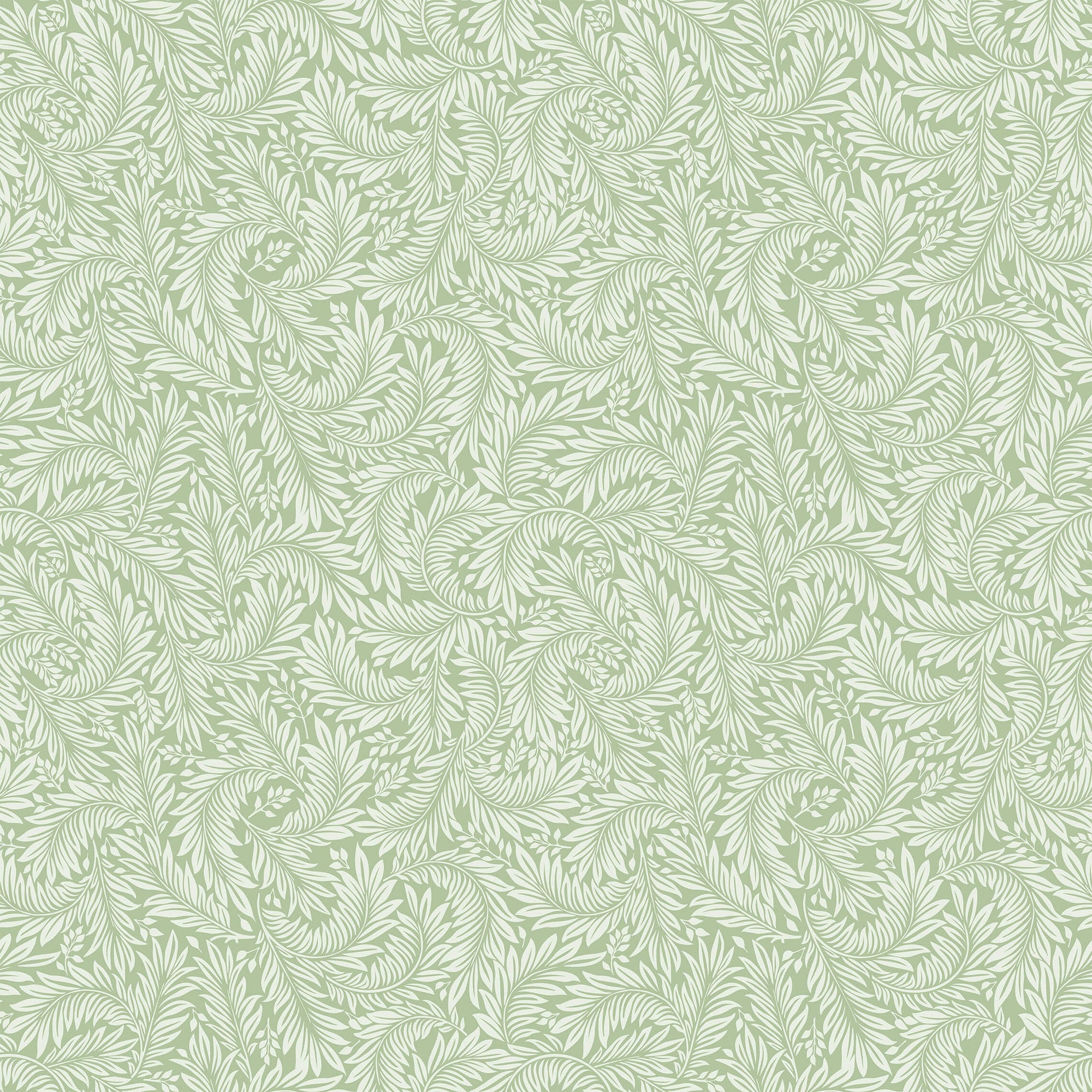 Acanthus Leaf Wallpaper