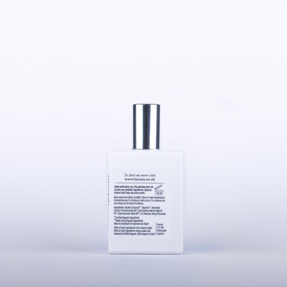 Frankincense and Myrrh Organic Eau de Parfum