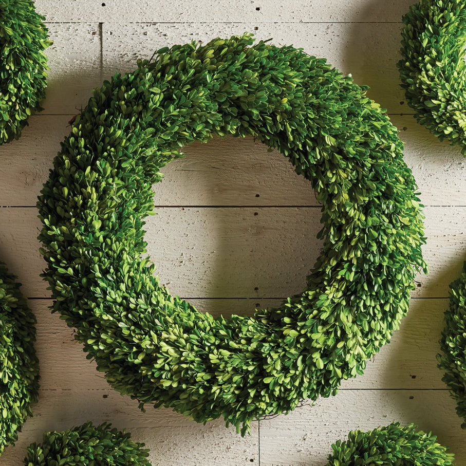 Preserved Boxwood Wreath