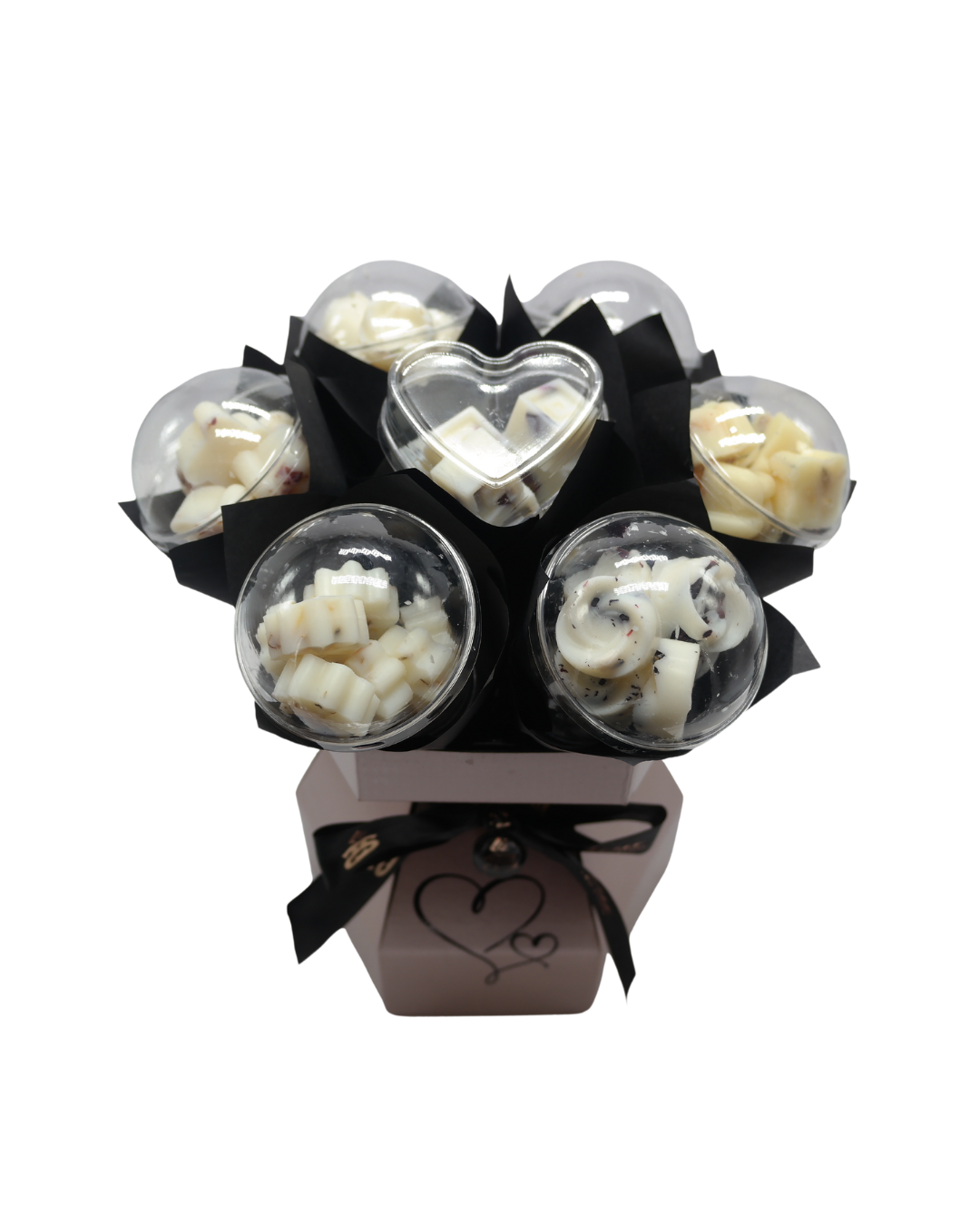 Simple Scents Elegance Wax Melt Flower Bouquet &amp; Wax Melt Burner Gift Set