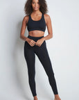 Black Micro Modal Leggings
