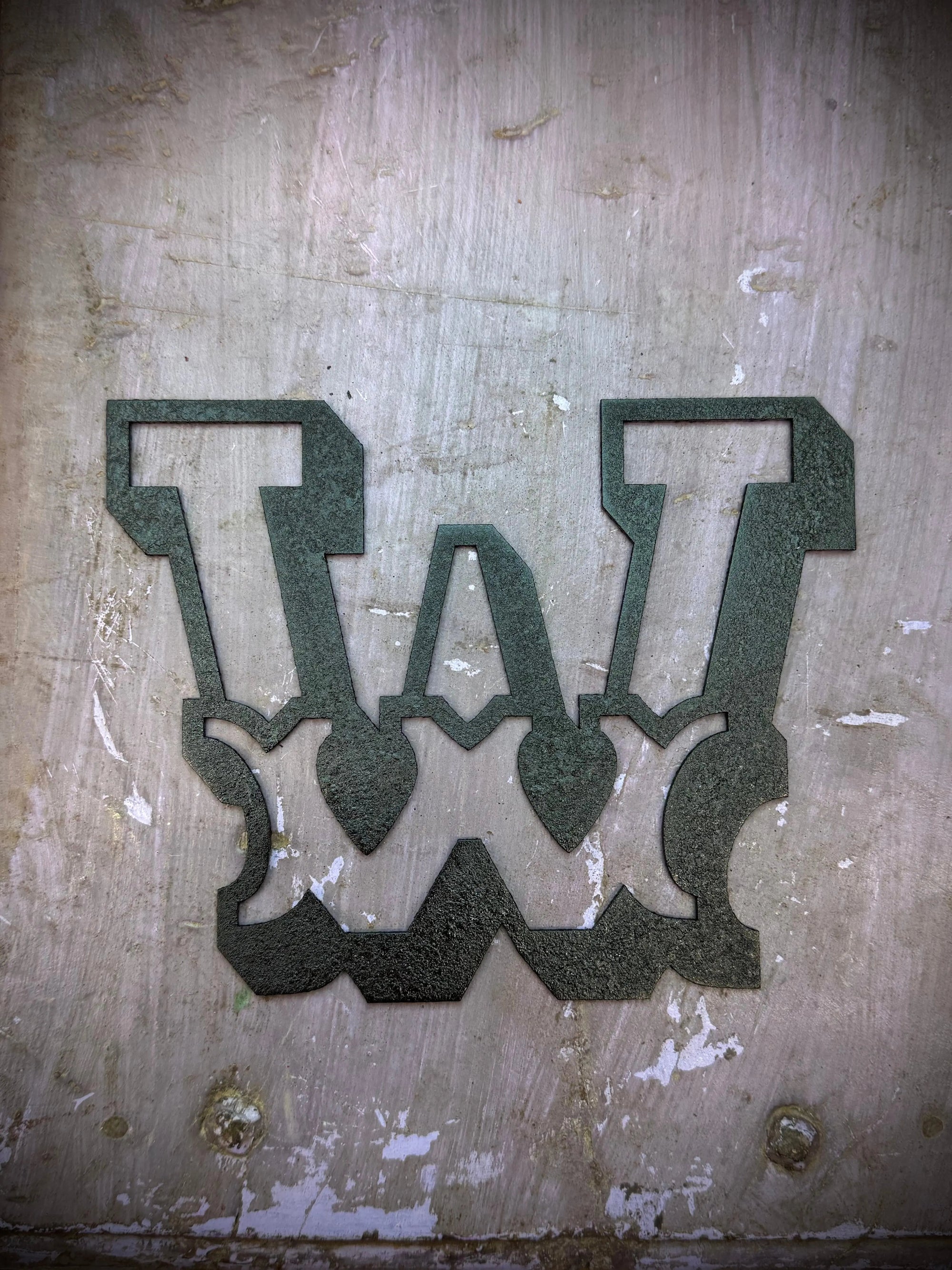 Rustic Black Metal Carnival Letters A–Z | 5” or 12” Alphabet