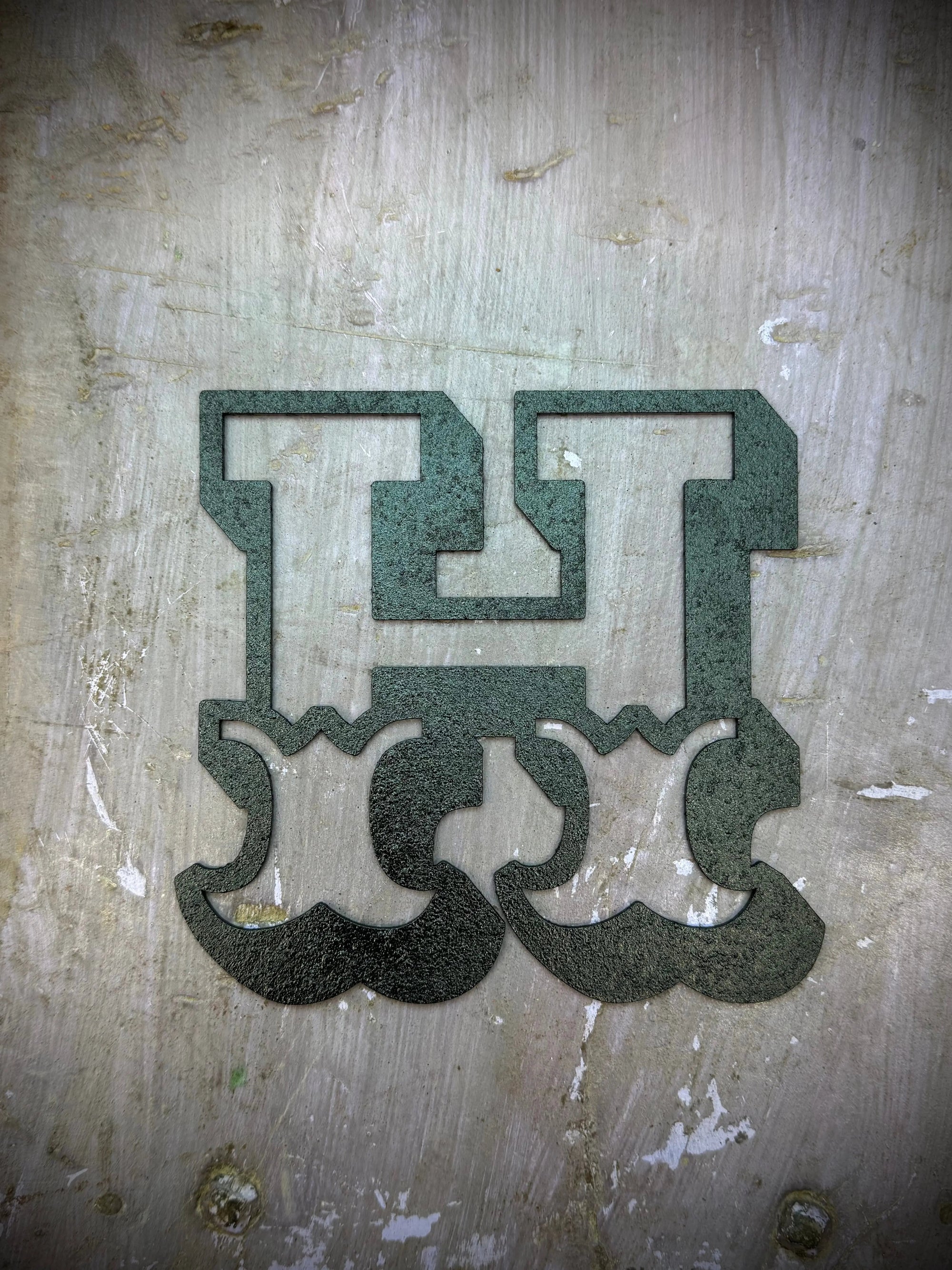 Rustic Black Metal Carnival Letters A–Z | 5” or 12” Alphabet