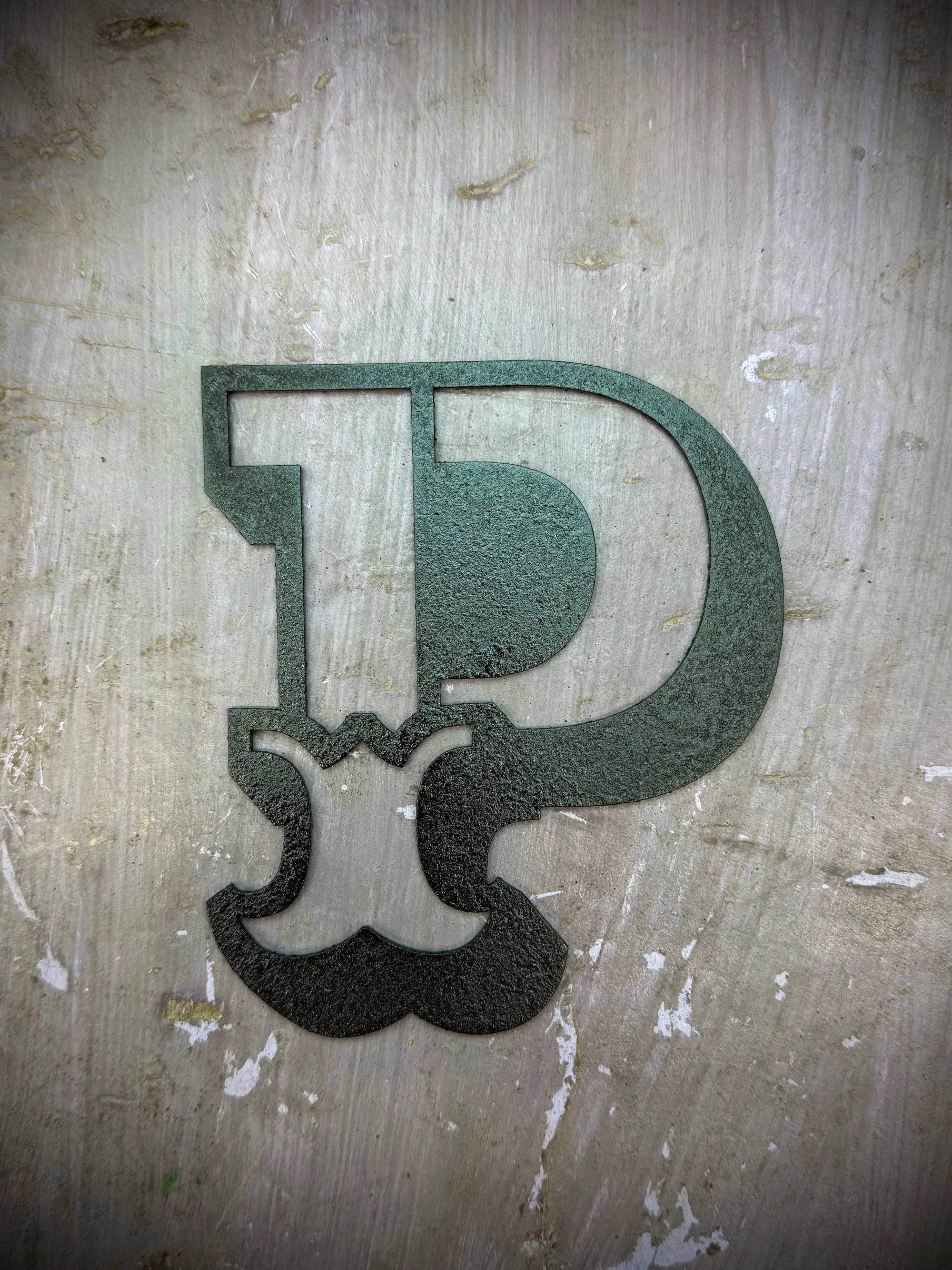 Rustic Black Metal Carnival Letters A–Z | 5” or 12” Alphabet