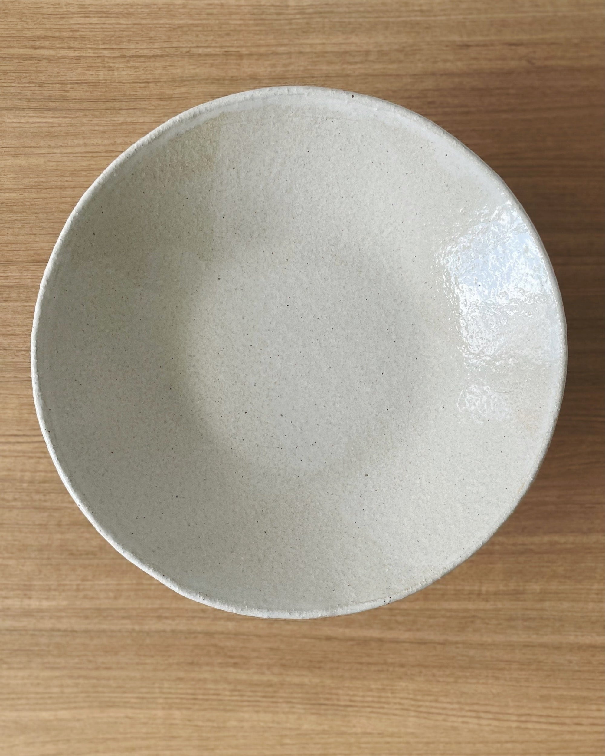 white fountain platter - large