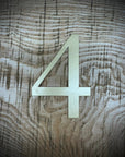 Distressed Gold 5" or 12" Classic Metal Letters, A-Z, 0-9