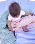 Coral Muslin Swaddle