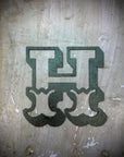 Rustic Black Metal Carnival Letters A–Z | 5” or 12” Alphabet