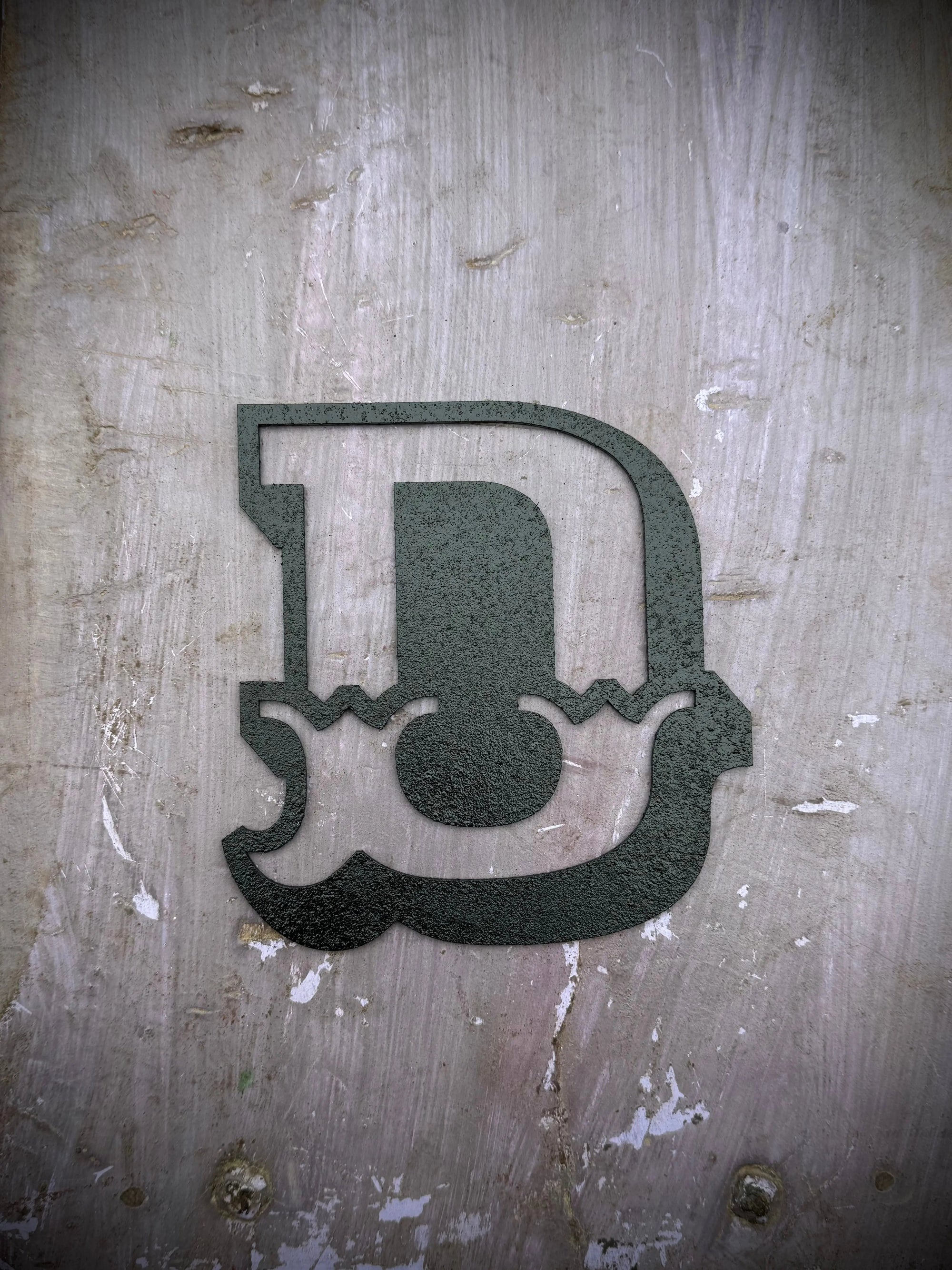 Rustic Black Metal Carnival Letters A–Z | 5” or 12” Alphabet