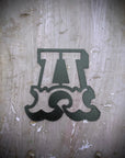 Rustic Black Metal Carnival Letters A–Z | 5” or 12” Alphabet