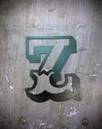 Rustic Black Metal Carnival Letters A–Z | 5” or 12” Alphabet