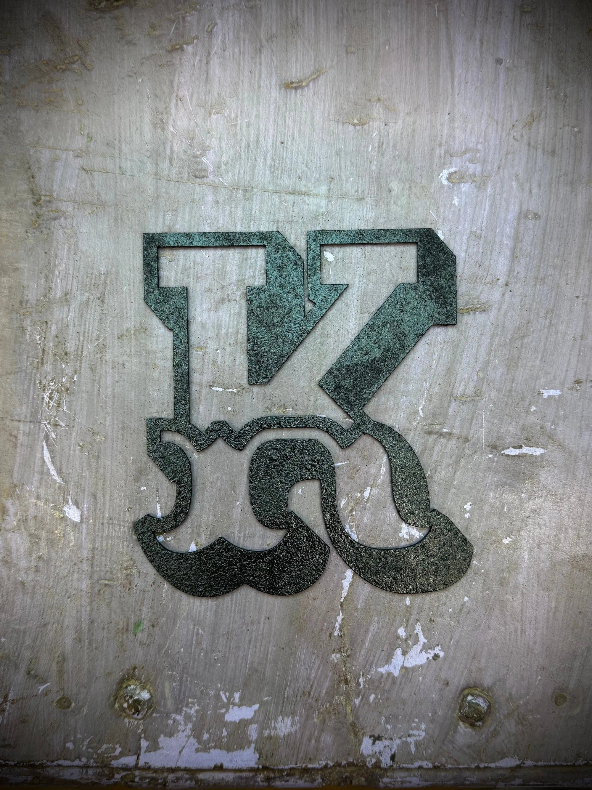 Rustic Black Metal Carnival Letters A–Z | 5” or 12” Alphabet