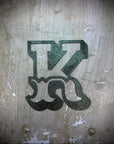 Rustic Black Metal Carnival Letters A–Z | 5” or 12” Alphabet