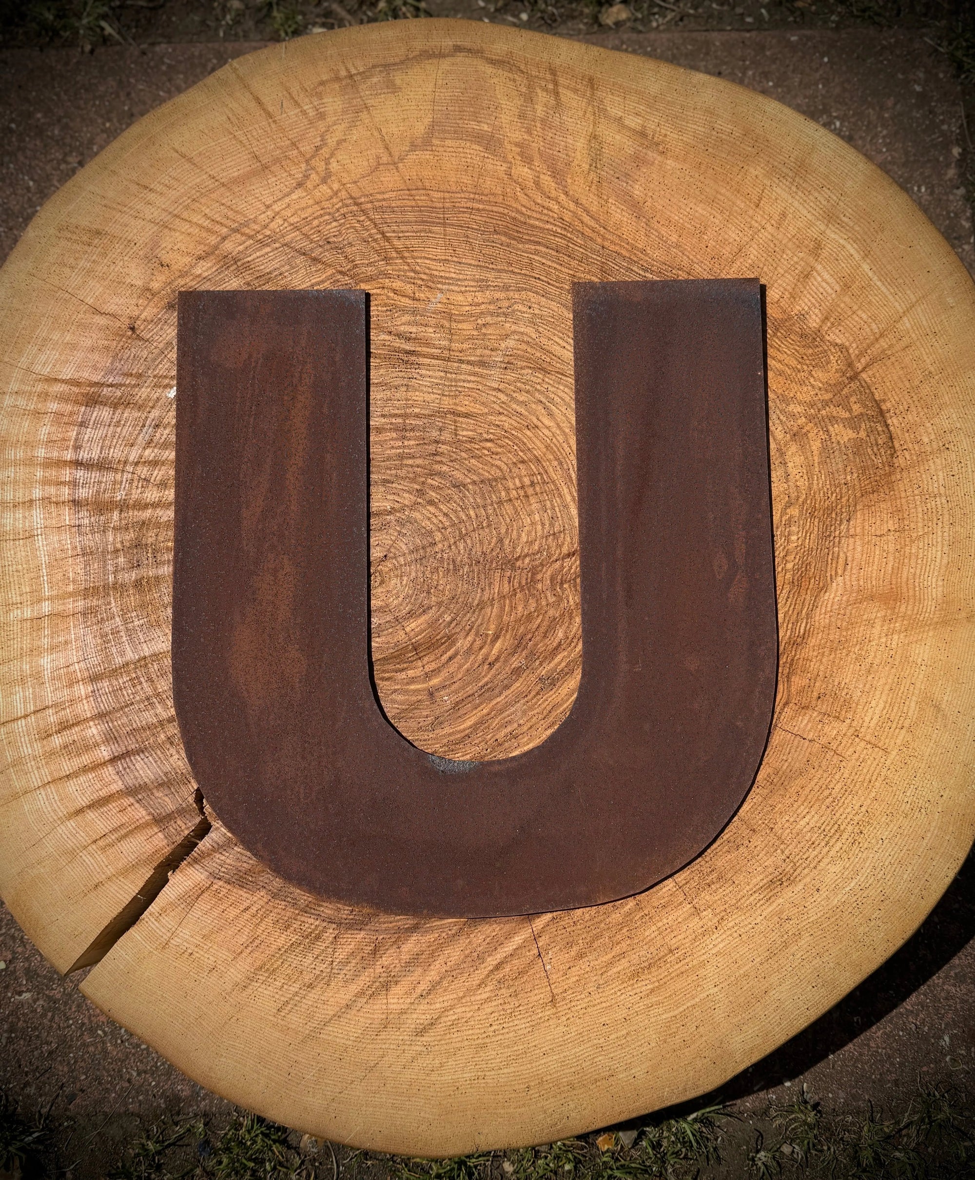 Rusty Metal Letters , Signs For The Home And Garden A–Z | Fat Font 5" Lettering