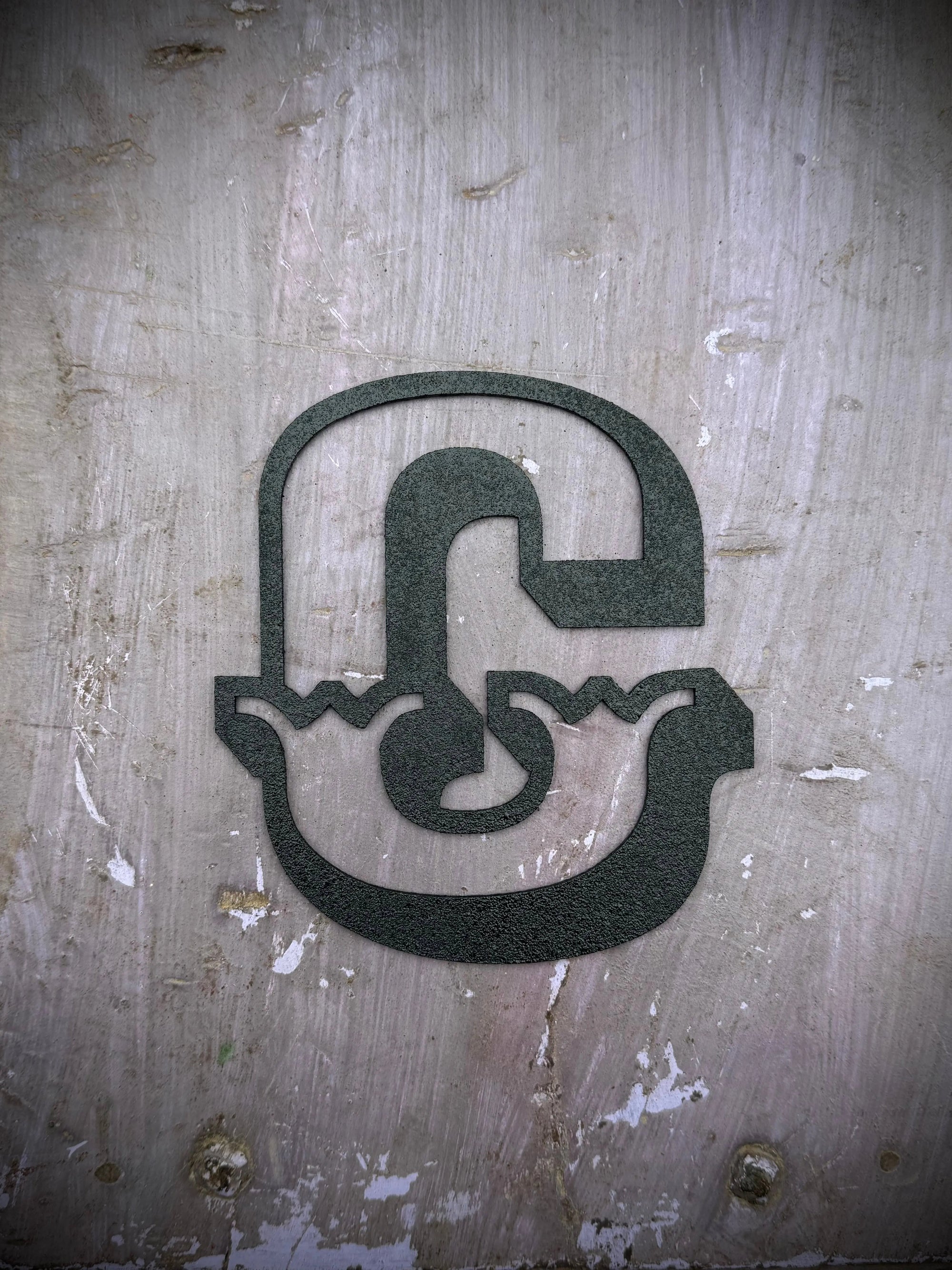 Rustic Black Metal Carnival Letters A–Z | 5” or 12” Alphabet