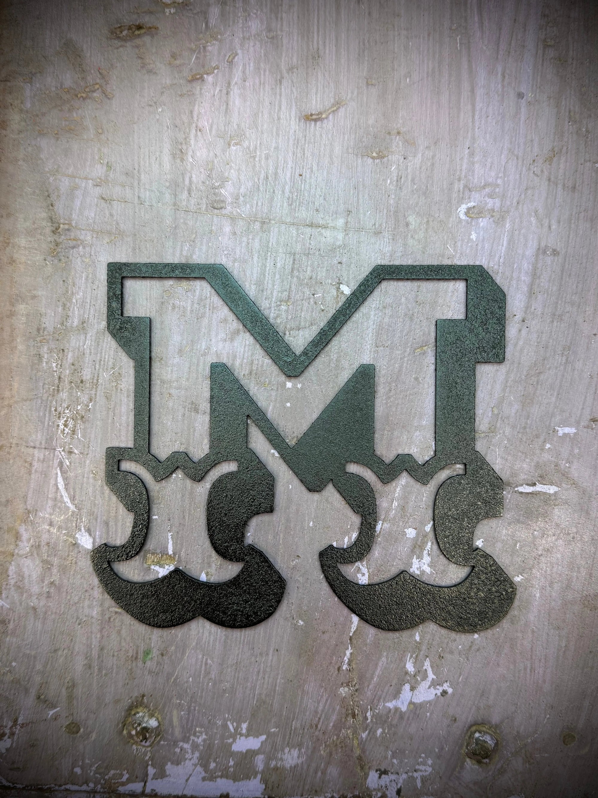 Rustic Black Metal Carnival Letters A–Z | 5” or 12” Alphabet