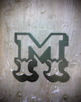 Rustic Black Metal Carnival Letters A–Z | 5” or 12” Alphabet