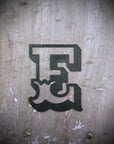 Rustic Black Metal Carnival Letters A–Z | 5” or 12” Alphabet