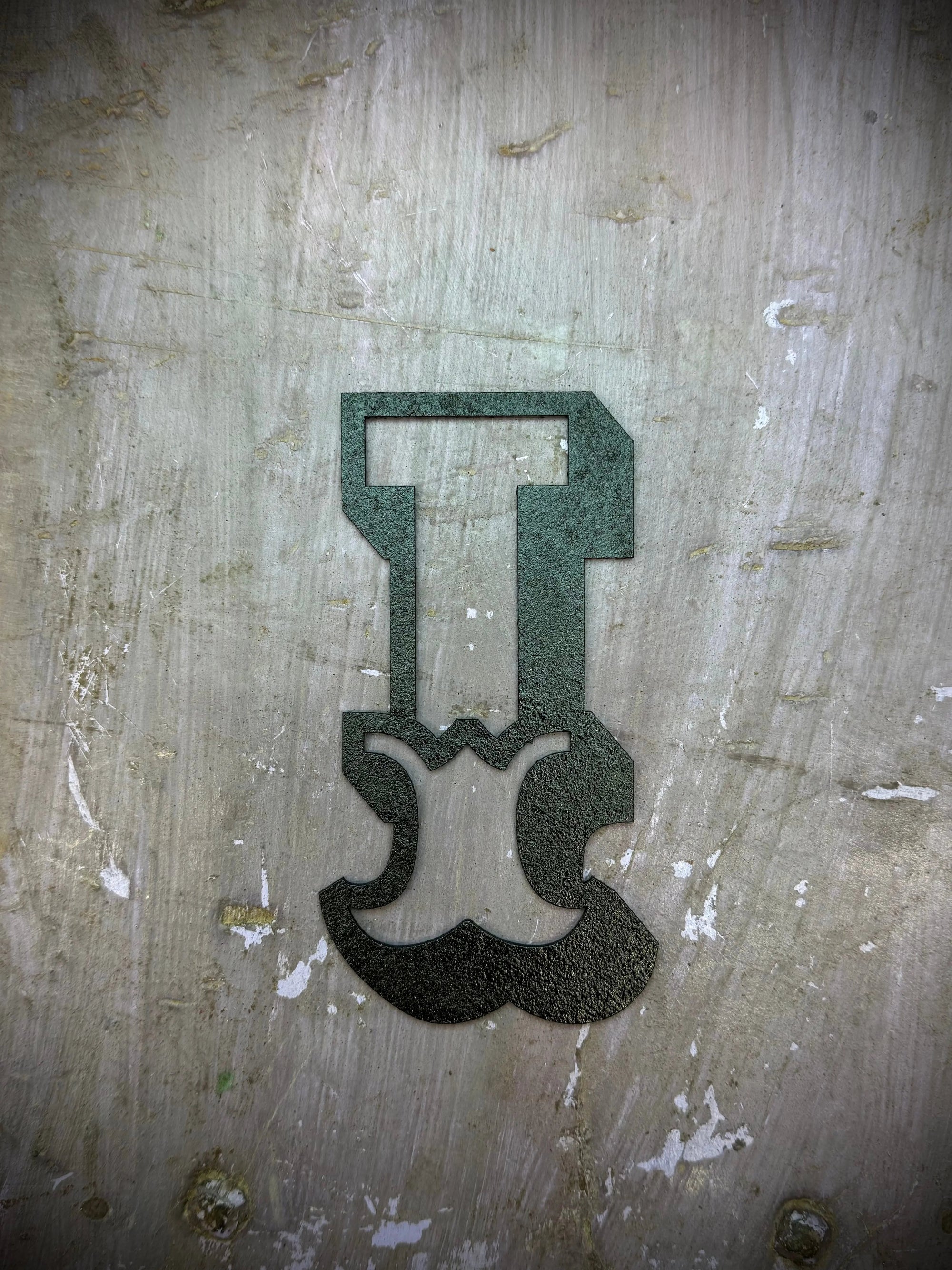 Rustic Black Metal Carnival Letters A–Z | 5” or 12” Alphabet