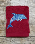 Funky Dolphin face cloth
