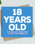 18 Years Old Birthday Card