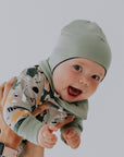 Spring-Fall Baby Hat – Mulesing-Free Merino Wool Lined by Breden at brixbailey.com