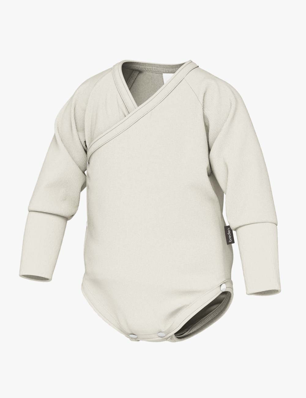 Ribbed Long Sleeve Bodysuit for Newborn Babies