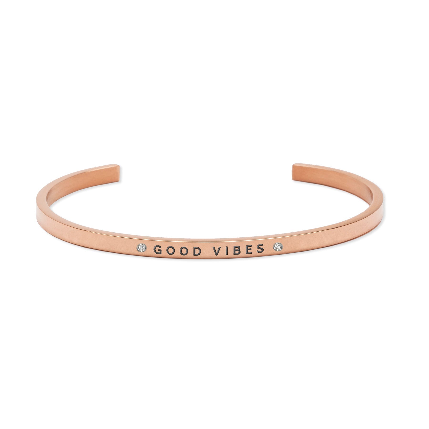Embrace Every Moment with the OLLA Good Vibes Bracelet - Elegant &amp; Inspirational by Olla at www.brixbailey.com