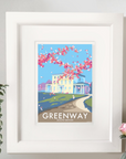 Greenway House Travel Poster Print