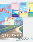 Greenway House Travel Poster Print