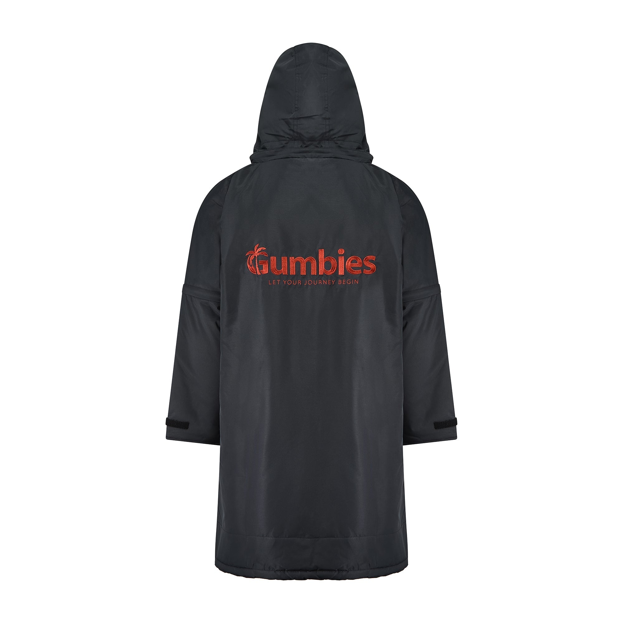 Sports Cape Black and Burgundy