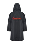 Sports Cape Black and Burgundy