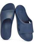 French Navy Slider Sandals for Men