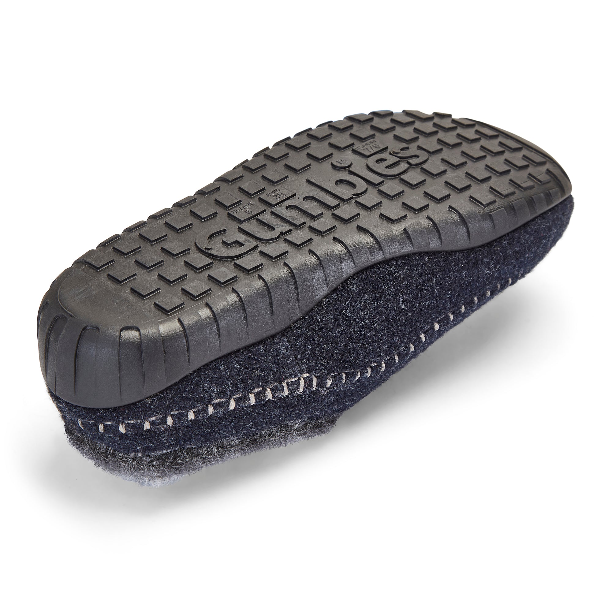 Ossa Low Women's Slipper in Navy and Grey
