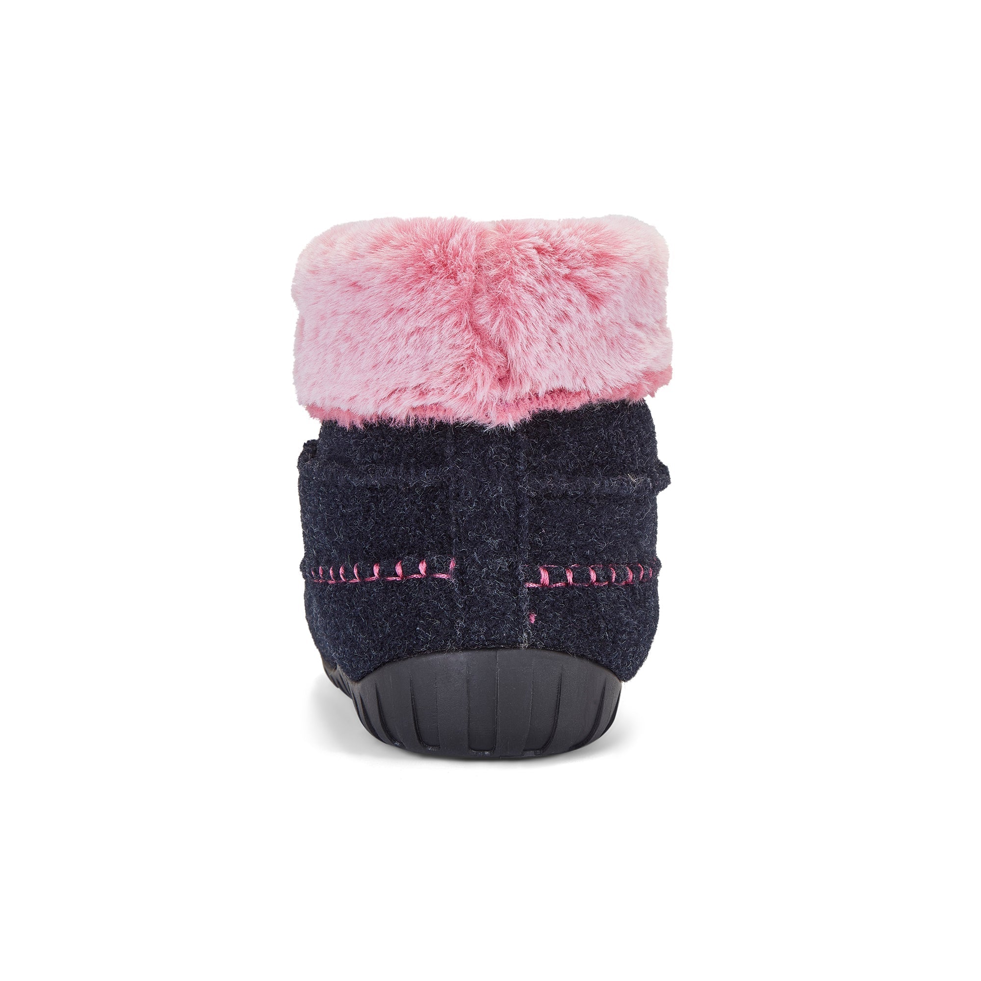 Ossa High Women's Slipper Boot in Navy and Pink