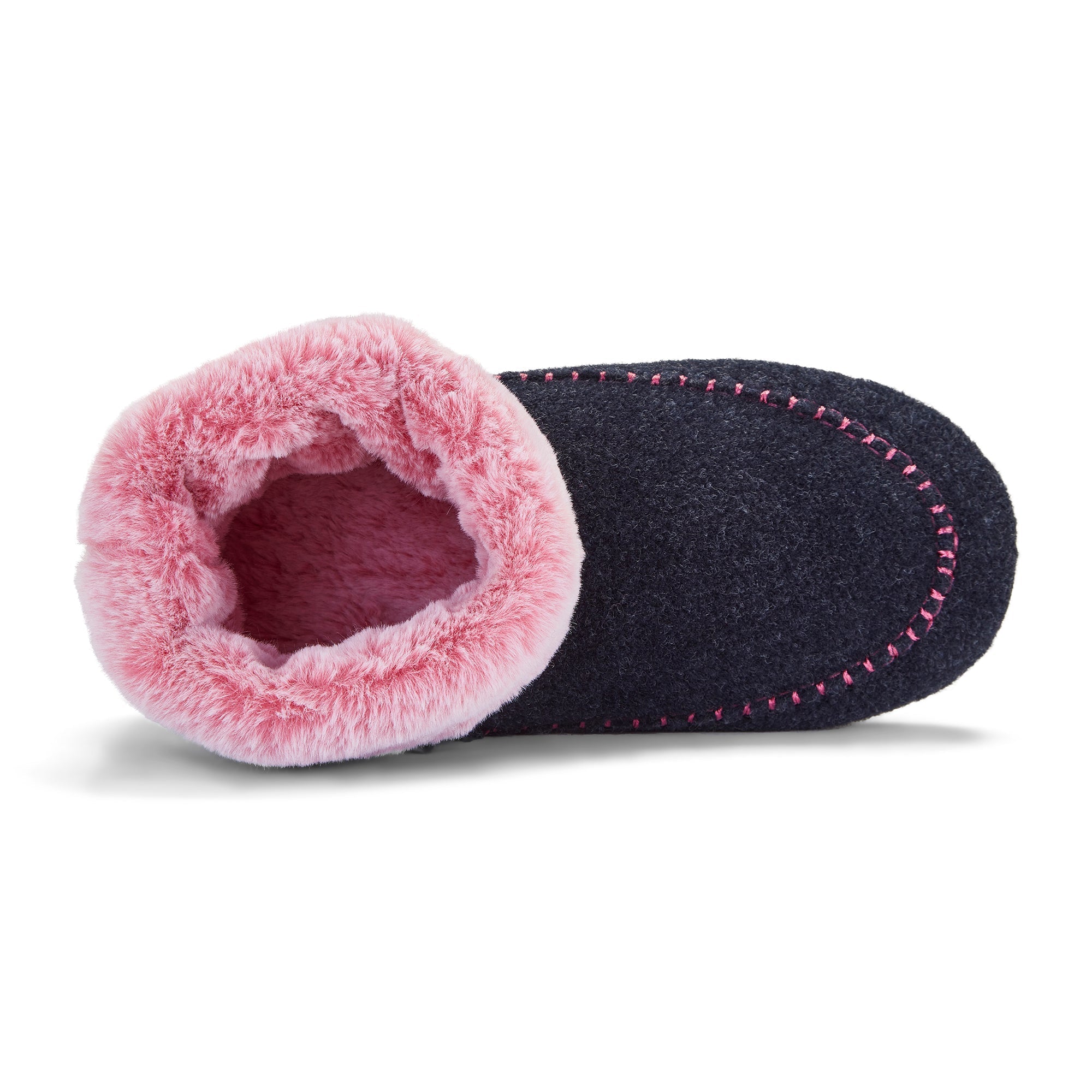 Ossa High Women's Slipper Boot in Navy and Pink